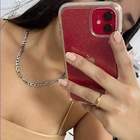 STAINLESS STEEL MINIMALIST NECKLACE - Picture 4 of 5